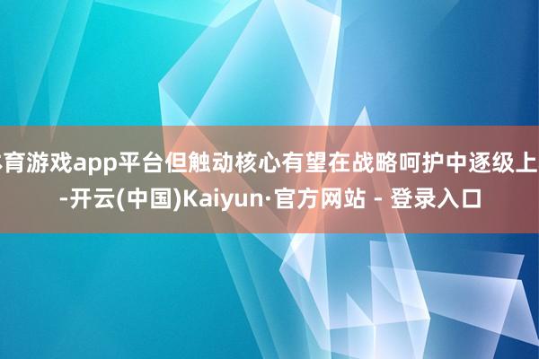 体育游戏app平台但触动核心有望在战略呵护中逐级上移-开云(中国)Kaiyun·官方网站 - 登录入口